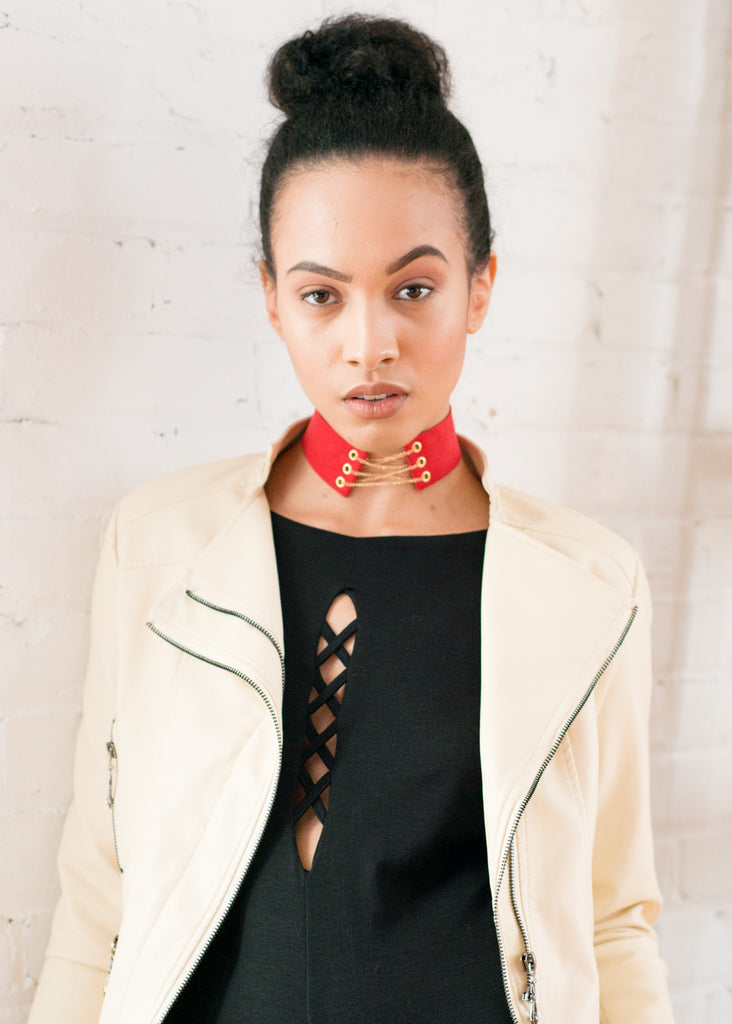 Spring Short Leather Jacket