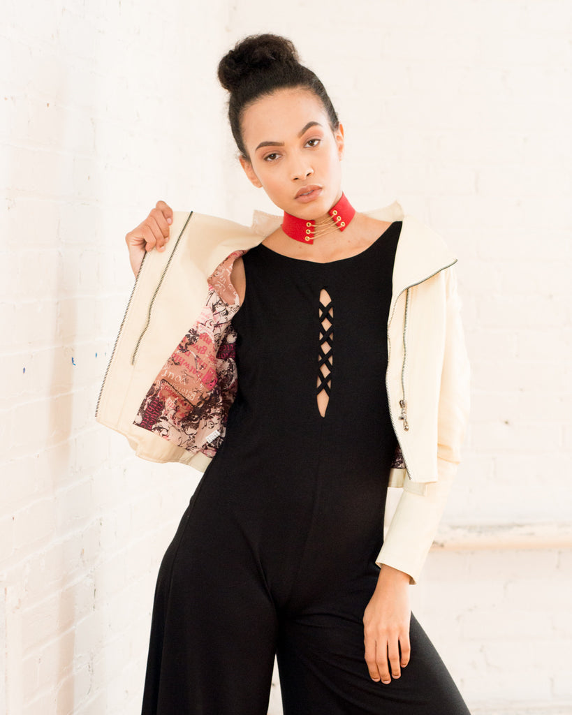 Spring Short Leather Jacket