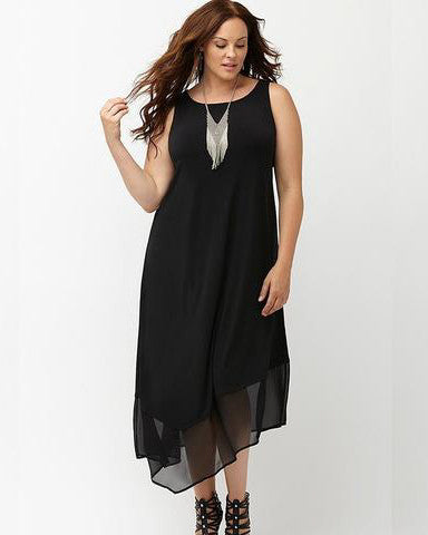 Long Sleeve Wrap Dress