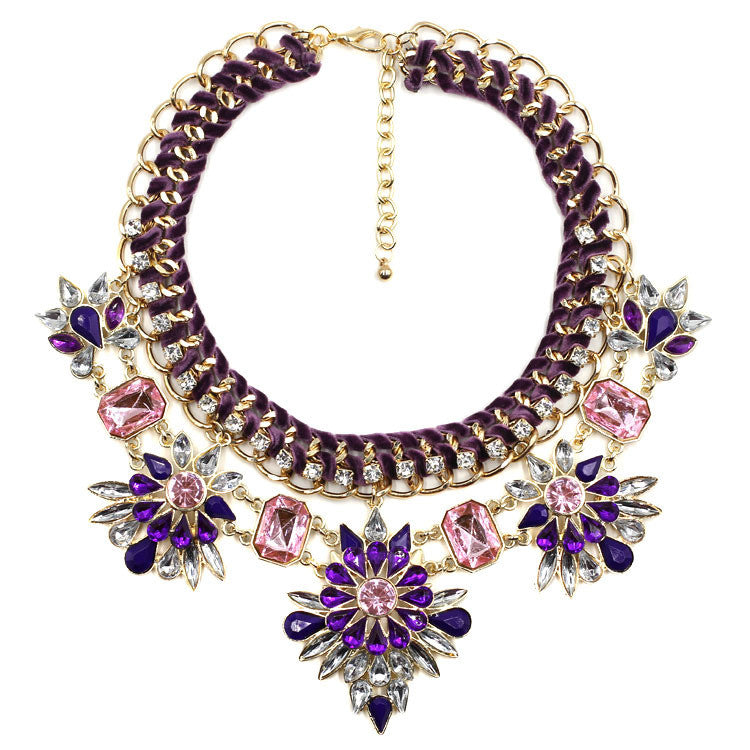 2017-NEW-summer-design-fashion-necklace-collar-Necklaces-Pendants-trendy-choker-wholesale-bib-statement-pendant-necklace_knitted-necklaces