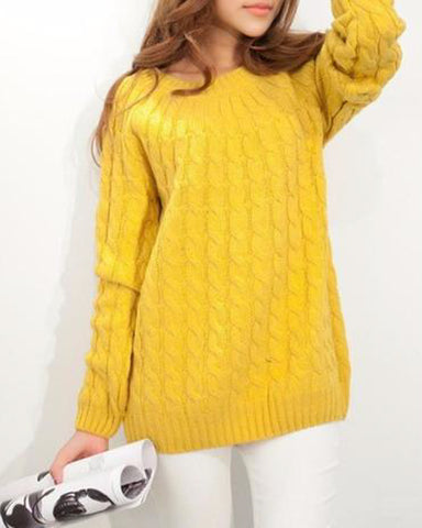 One Shoulder Lace Up Sleeve Sweater