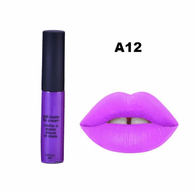 Makeup-Waterproof-Matte-Velvet-Liquid-Lipstick-Long-Lasting-Lip-Gloss-Cosmetics-waterproof