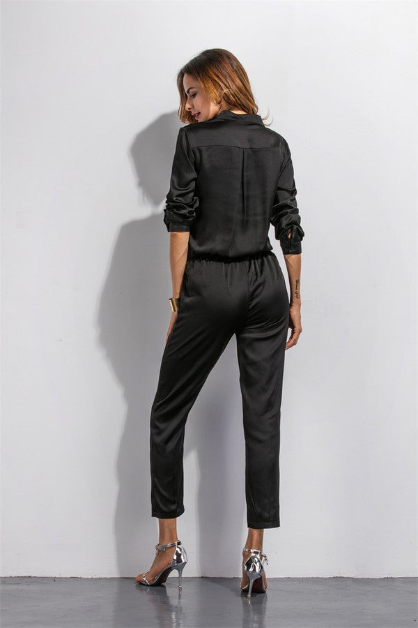 Long Sleeve Jumpsuit