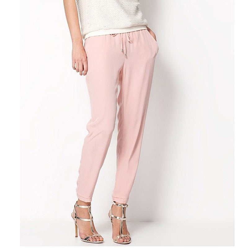 Casual Chiffon Long Trousers