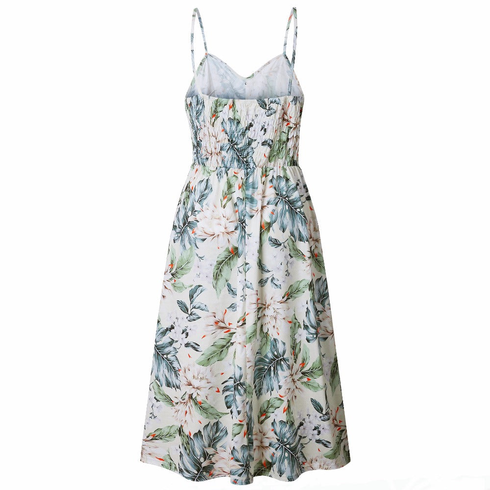 Kiss By The Sun Print Dress