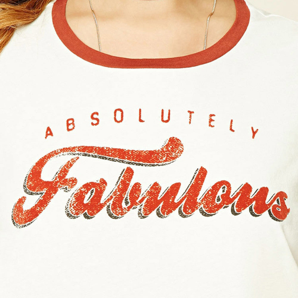 White T-Shirt, Plus size white t-shirt, plus size tee, Tops-kanndie