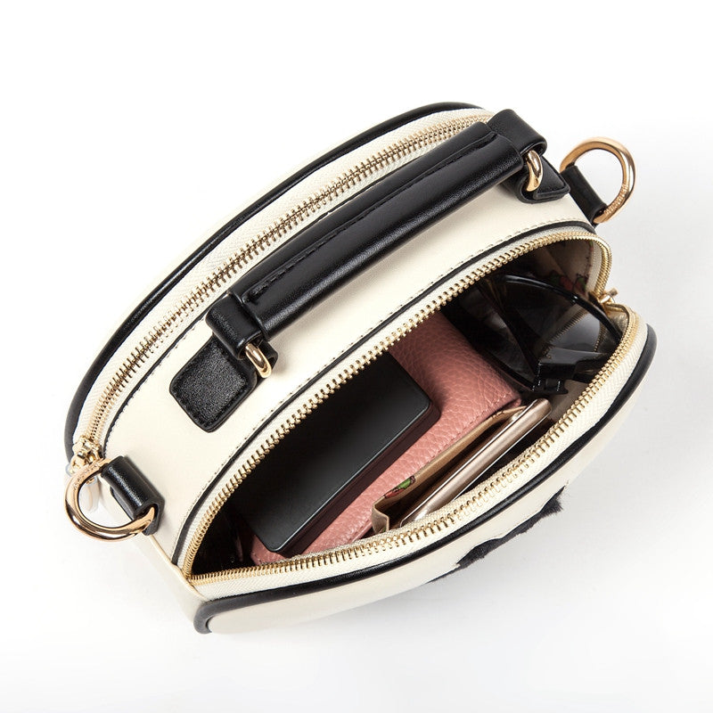 Cat Print Crossbody Shoulder Bag