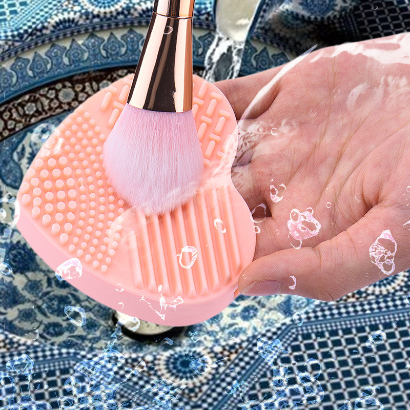 Heart Shape Brush Cleaning Tool