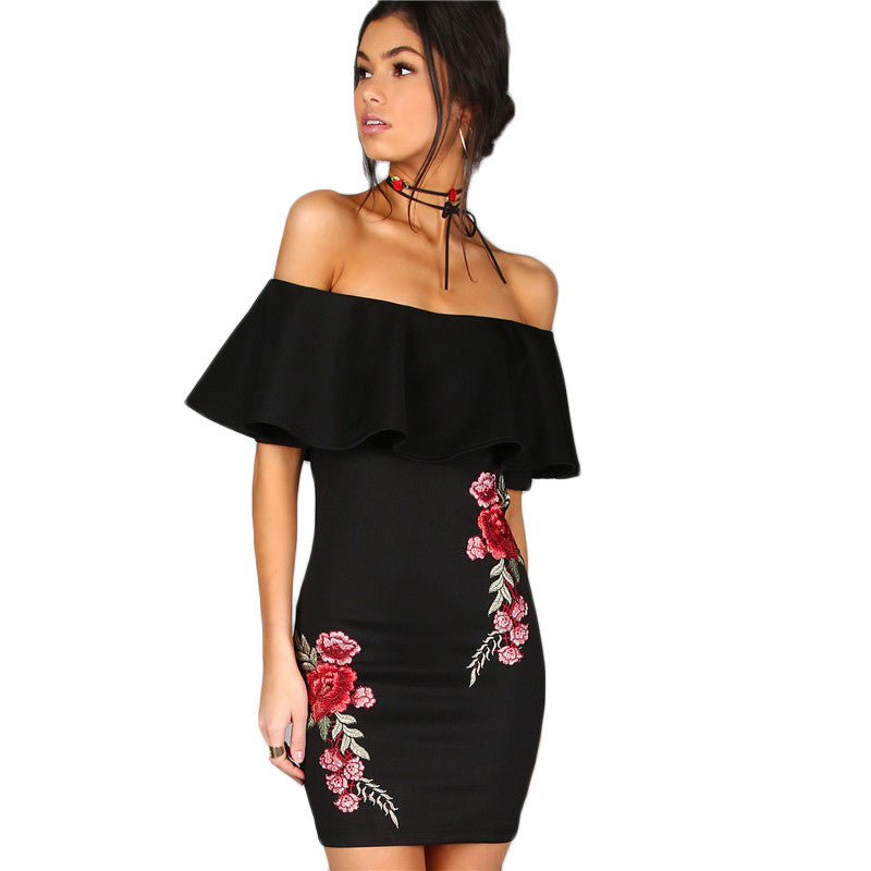 off-the-shoulder-bodycon-dress-ruffle-dress-summer-dress-kanndie