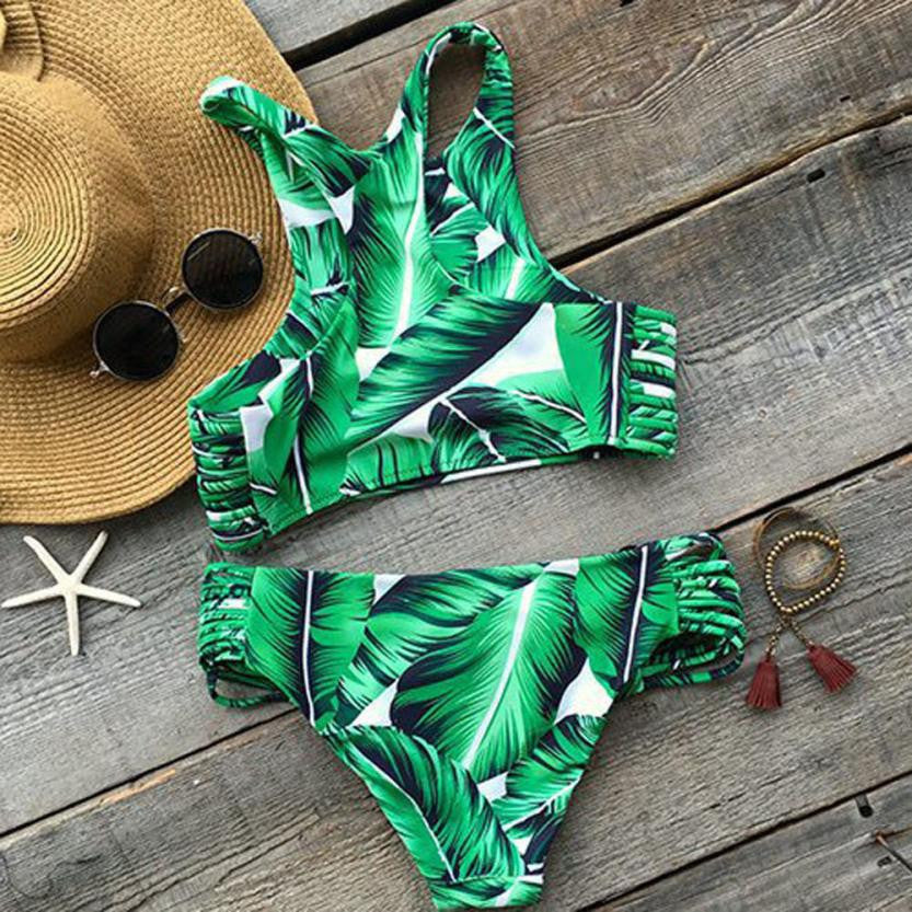 Floral Brazil Bikini Set