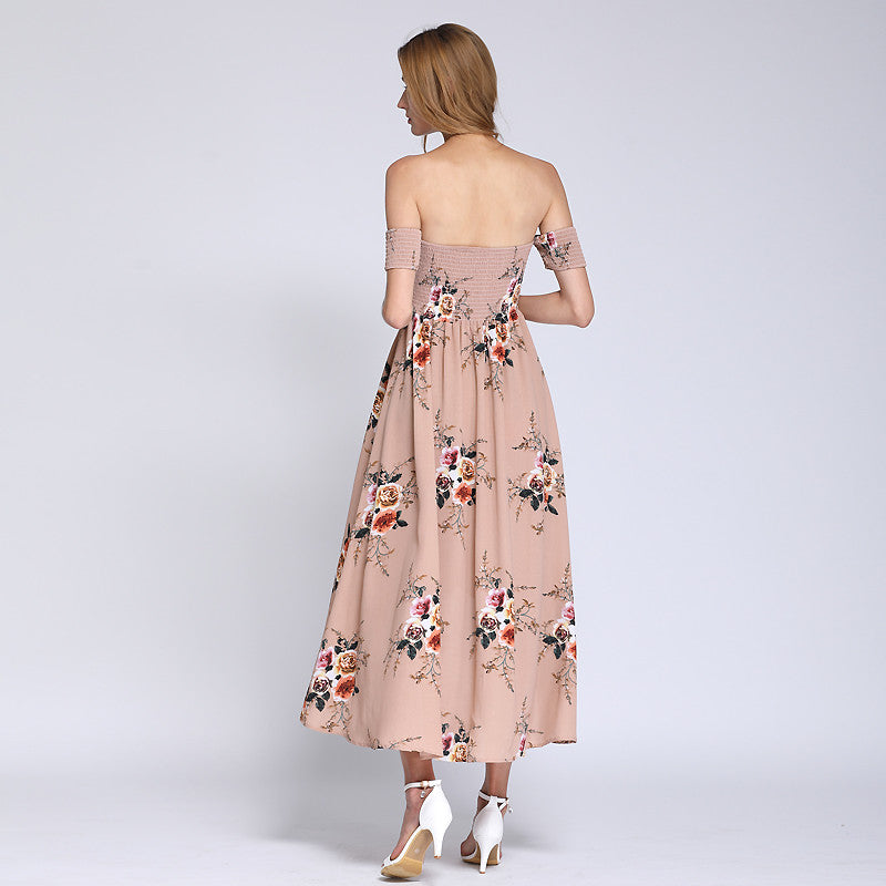 Off the shoulders summer dress