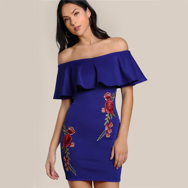 off-the-shoulder-bodycon-dress-ruffle-dress-summer-dress-kanndie