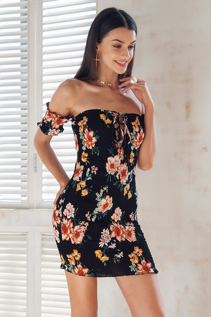 off-the-shoulder-dress-mini-dress-flower-print-dress-open-shoulder-dress-summer-dress-spring-dress-little-black-dress-date-night-dress