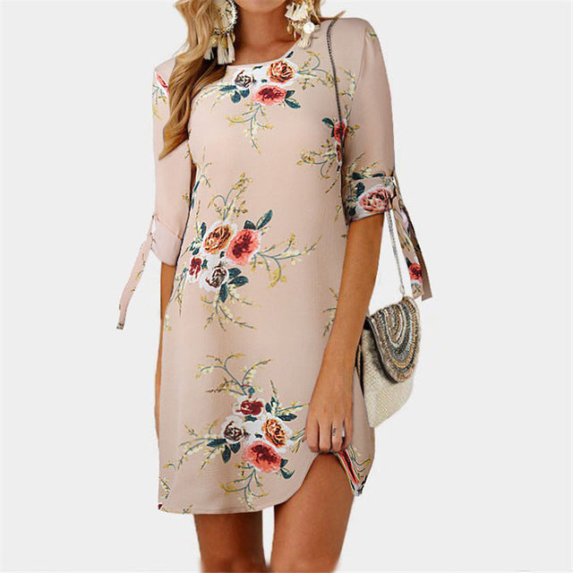 Floral-shift-dress-summer-dress-floral-dress-kanndie
