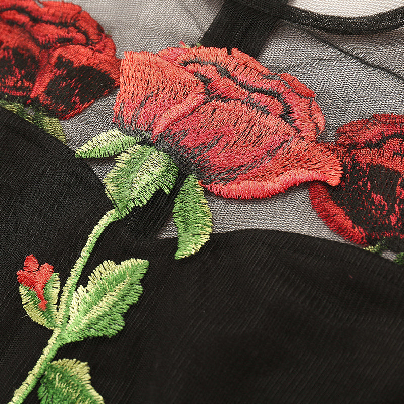 rose-embroidered-dress-rose-applique-dress-black-dress-little-black-dress-datenight-dress-graphic-embroidered-dress-spring-dress-summer-dress-kanndie