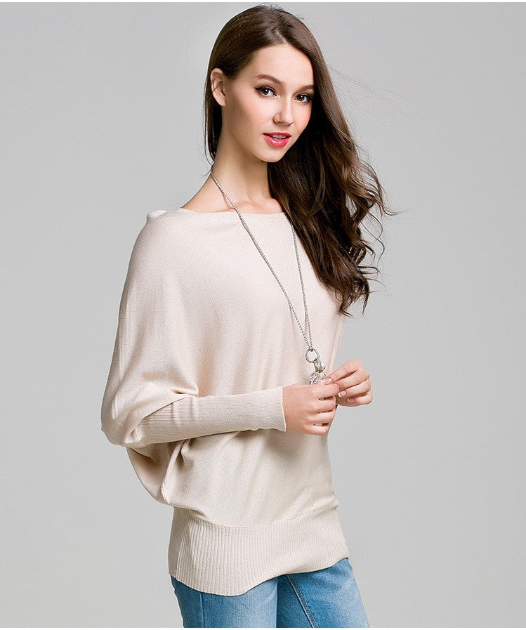 Pullover Batwing Sweater, Sweaters, Outerwear