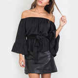 Off the shoulder blouse, Spring Collection, Satin off the shoulder blouse, Off the shoulder top, casual off the shoulder blouse