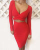 Long Sleeve Bodycon Dress