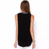 V-Neck Sleeveless Top