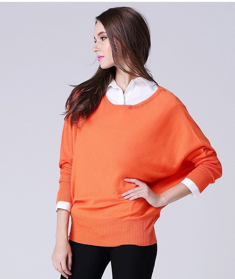 Pullover Batwing Sweater, Sweaters, Outerwear