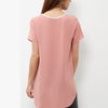 Loose Casual Patchwork Chiffon Blouse