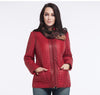 Plus size quilted style jacket, plus size jackets, Plus size spring jackets-kanndie