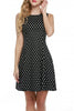 Polka Dot A-Line Dress