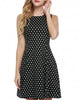 Polka Dot A-Line Dress