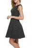 Polka Dot A-Line Dress