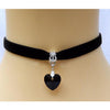 Vintage Style Heart Choker Necklace