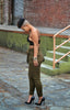 High Waist Army Green Pants