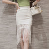 Tassel High Waist Skirt