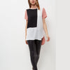 Loose Casual Patchwork Chiffon Blouse
