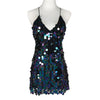 Low Cut Sequin Dress