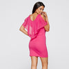off the shoulder v-neck dress, Date night dress, party dress