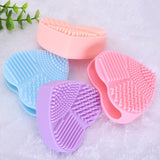 Heart Shape Brush Cleaning Tool