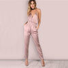 Pink-Satin-Jumpsuit-Spaghetti-straps-jumpsuit