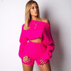 Sweat It Out Two Piece Short Set