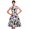 Printed Retro Vintage Dress