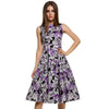 Printed Retro Vintage Dress