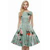 Printed Retro Vintage Dress