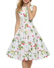 Printed Retro Vintage Dress