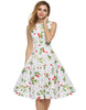 Printed Retro Vintage Dress