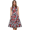 Printed Retro Vintage Dress