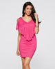 Off The Shoulder V-Neck Dress